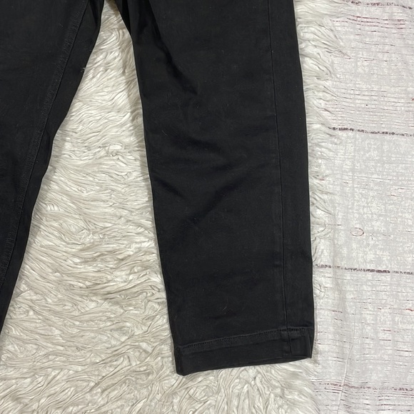 NWT Everlane High Rise Black The Straight Leg Crop Pants - Picture 7 of 11